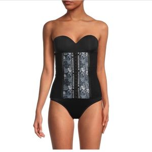 BCBGMAXAZRIA - Animal Print Waist Cincher